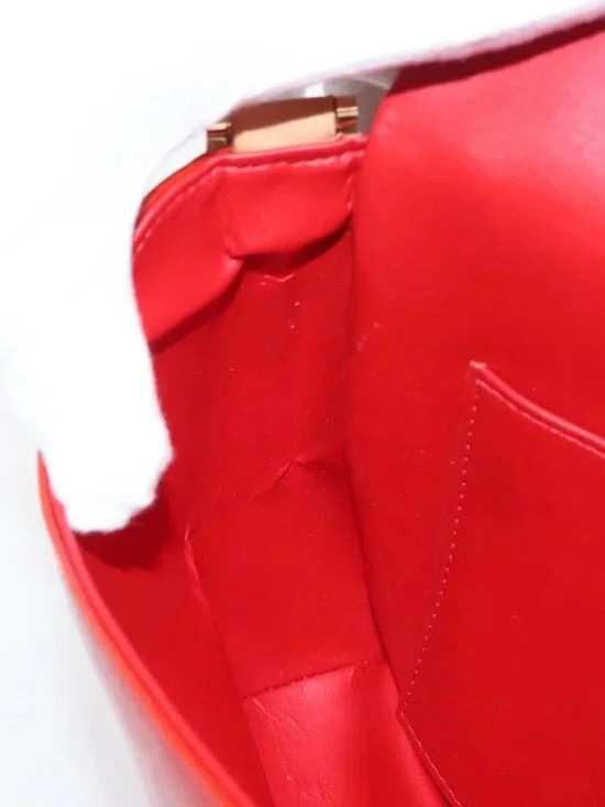 LOUIS VUITTON Monogram Vernis Thompson Street Bag Red M91094 LV Auth 172379 - Picture 12 of 16